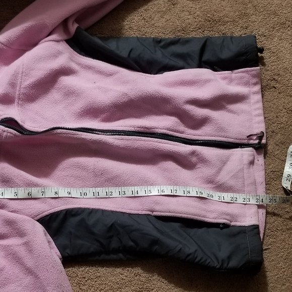 COPY - COPY - Pink zip up Fleece w/charcoal gray … - Picture 8 of 15